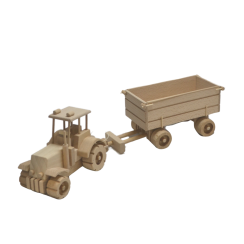Traktor s vlekem