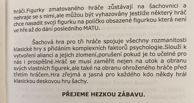 Šachy pro 3 - malé