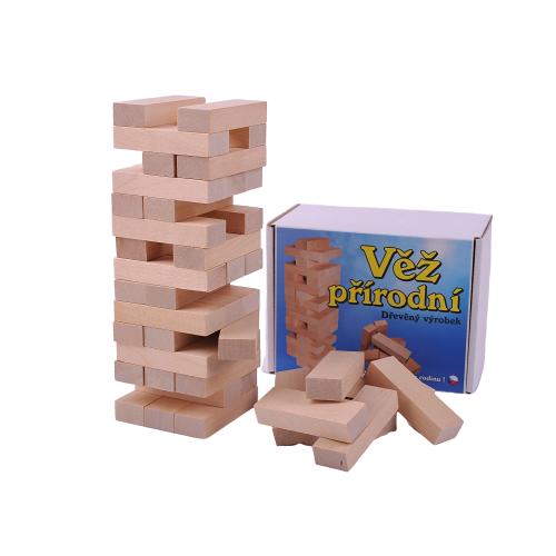Věž - jenga - Typ: barevná