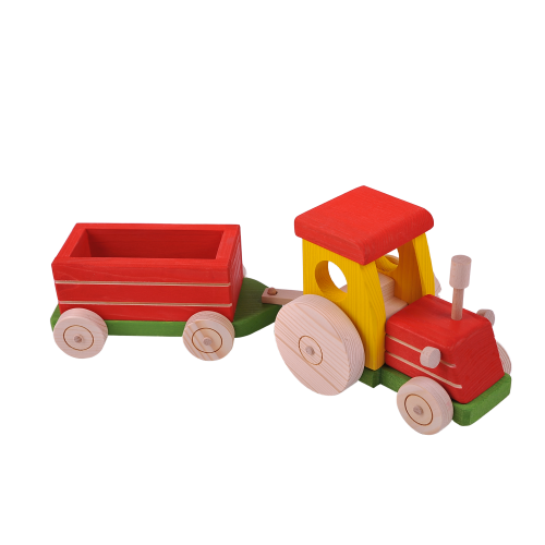Traktor s valníkem - Typ: barevný