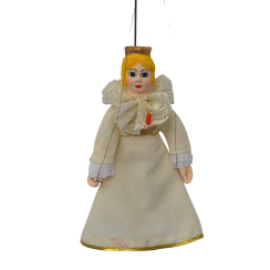 Loutka do divadélka Princezna Klárka 15 cm