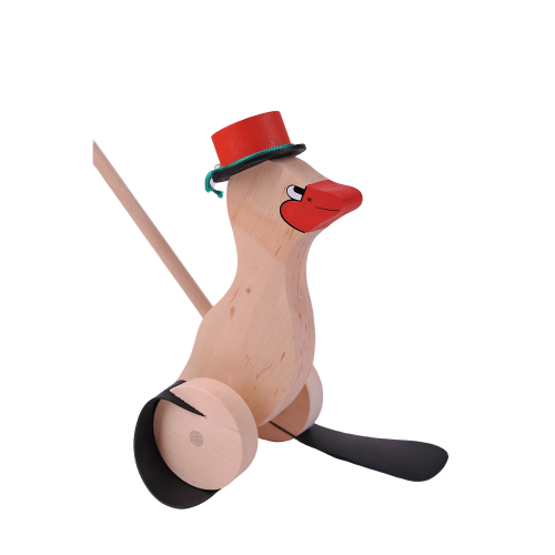 Plácačka kachna - Barva: Červená
