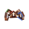 Domeček na počasí s  teploměrem