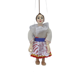 Loutka do divadélka  Anička 15 cm