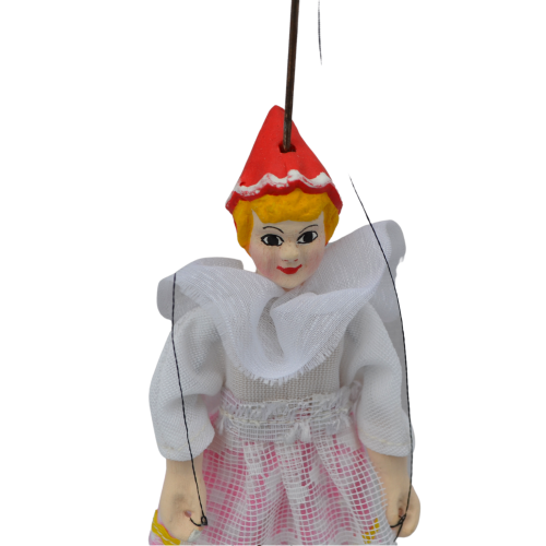 Loutka do divadélka Holčička 15 cm
