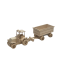 Traktor s vlekem