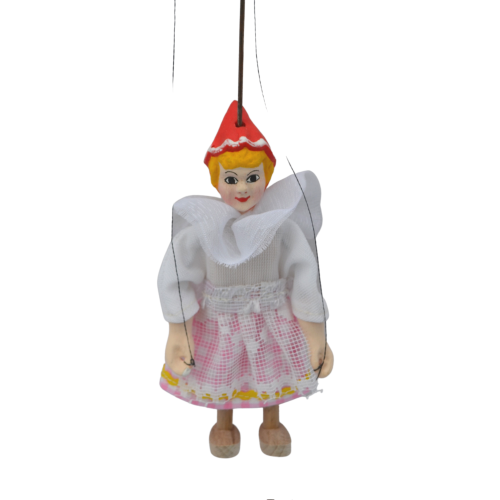 Loutka do divadélka Holčička 15 cm