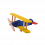 Letadlo - Barva: Modro-žluté