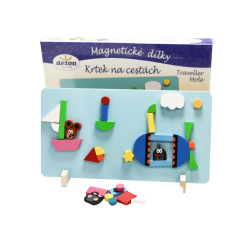 Magnetická tabulka - Krtek na cestách