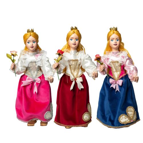 Princezna Růžička - Barva: Modrá