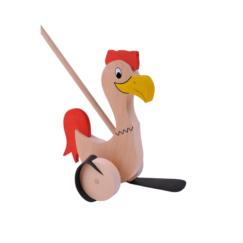 Plácačka kohout - Barva: Červená