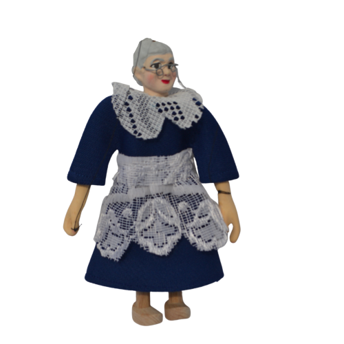 Loutka do divadélka Babička 15 cm