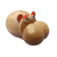 Pokladnička hroch z dubu
